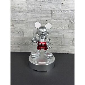 Disney 100 Years Dancing Mickey Mouse Dancing Toy Statue 9‎ inch Tested